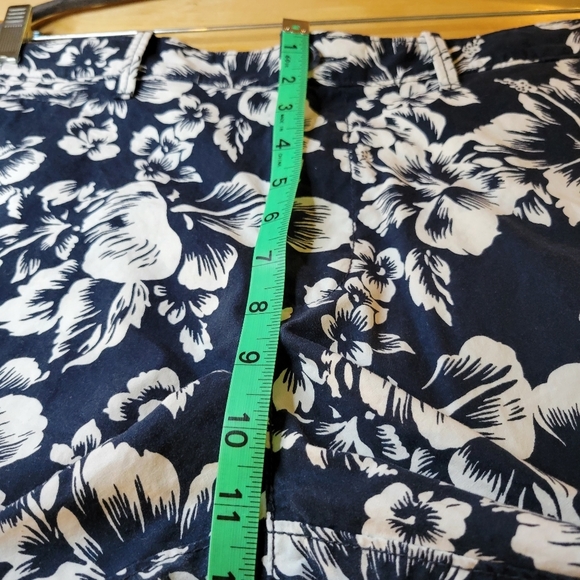 Original Penguin Men's Exploded Hibiscus Short DarkNavy White  Shorts Size 36 - Picture 5 of 13